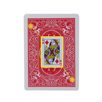 Тайно маркирани карти за игра Прозрачни карти за игра Магически карти Открит закрит Къмпинг Развлечение Джобна магическа карта Универсална