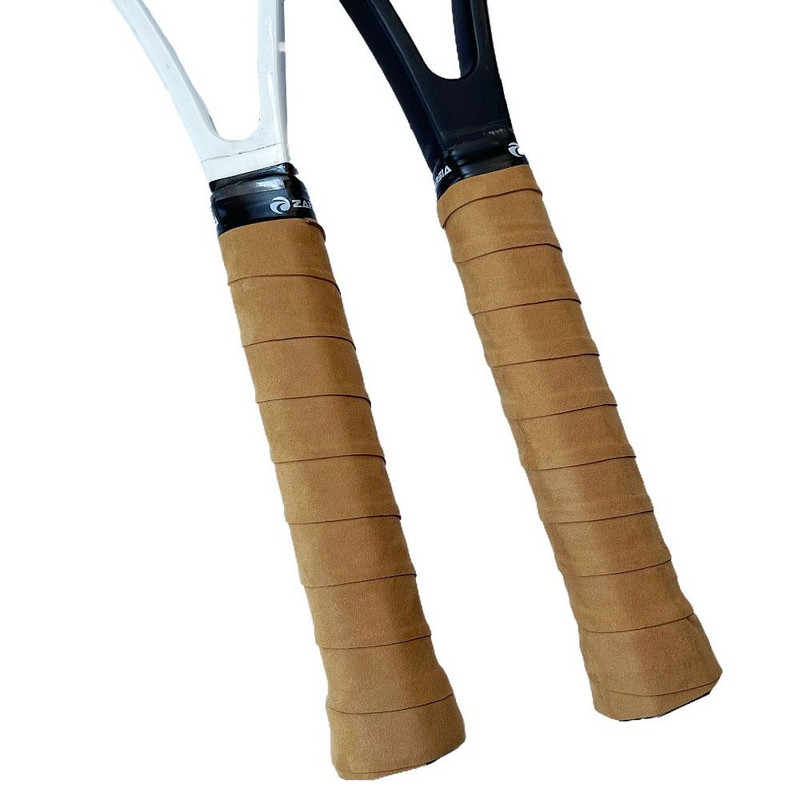 Αντικραδασμική απορρόφηση ιδρώτα Badminton Squash Απομίμηση ρακέτας από δέρμα αγελάδας Λαβή λαβής ρακέτας τένις Εσωτερική λαβή