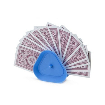 4 бр./компл. Стойка за настолна игра Покер с форма на триъгълник без ръце