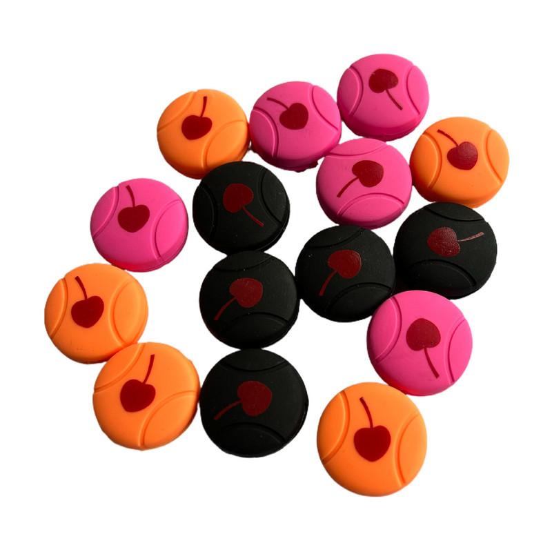 10 τμχ 2023 ΝΕΟ Αποσβεστήρα τένις σιλικόνης, αμορτισέρ τένις, απόσβεση κραδασμών ρακέτας σκουός