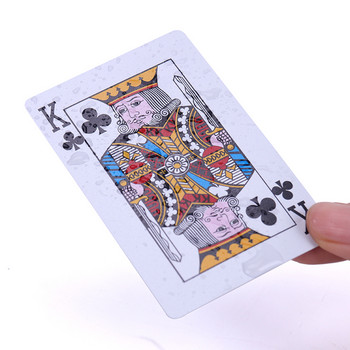 Κάρτα παιχνιδιού για πολλούς παίκτες Creative Box Συσκευασμένα από PVC Κάρτες Αδιάβροχες κάρτες παιχνιδιού Τέξας Πλαστικό ανθεκτικό εργαλείο μαγικών κόλπων πόκερ