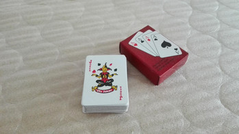 Мини карти за игра Горещи продавани забавни сладки и преносими карти за игра