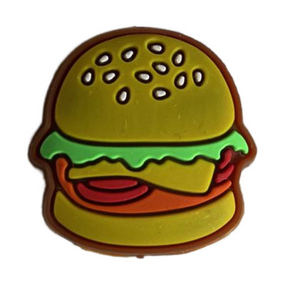 10db ÚJ Food Hamburger pizza süti torta Teniszütő lengéscsillapító a Teniszütő rezgéscsillapítóihoz