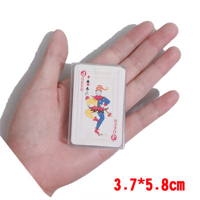 1 pakiga must PVC pokkerikaardid Mängukaardid Kodu Lauamäng Pere kingitus Mängimine veekindel värviline pokker набор для покера