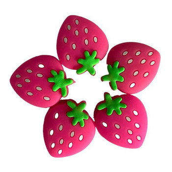 Αθλητικά είδη Προστασία αγκώνων από σιλικόνη Ρακέτα τένις Αντικραδασμική ρακέτα αμορτισέρ Cartoon Strawberry