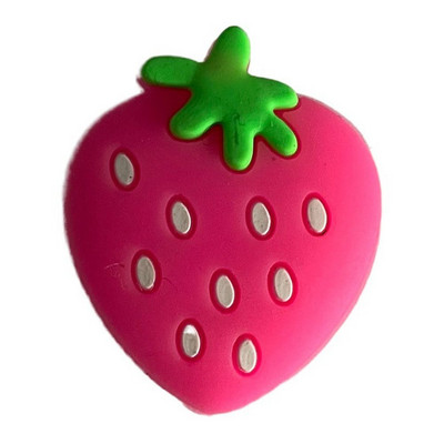 Sporditarbed küünarnuki kaitse silikoonist amortisaator tennisereket põrutuskindel reket amortisaator Cartoon maasikas