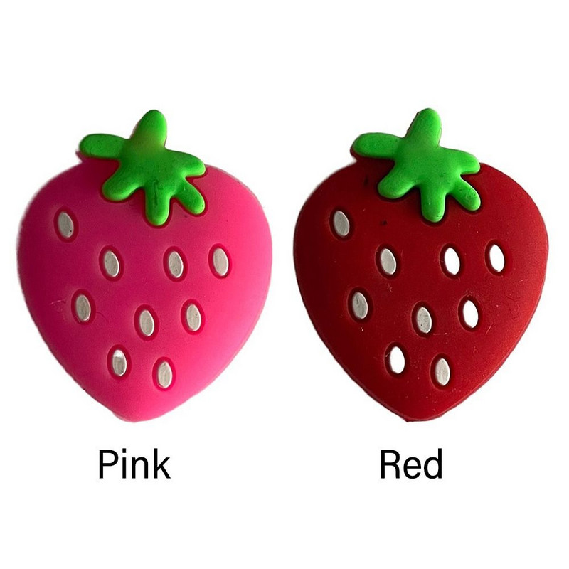 Sporditarbed küünarnuki kaitse silikoonist amortisaator tennisereket põrutuskindel reket amortisaator Cartoon maasikas