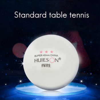 HUIESON 20 бр. 3-звездна професионална топка за тенис на маса 40 мм 2,9 G топки за пинг-понг за тренировки по тенис на маса (бяла)