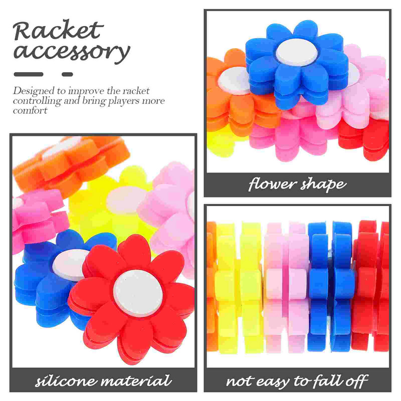 6 tk tennisereket, vibratsioonivastane vibratsioonivastane reketid stringi summutav süda