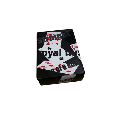 5,3*3,8 cm mini pokers, jaukas pārnēsājamas solitārs spēļu kārtis ģimenes pulcēšanās galda spēlei