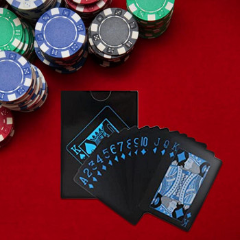 Παιγνιόχαρτα Τυπική επαγγελματική αδιάβροχη τράπουλα Τράπουλα με προστατευμένα πόκερ Επιπλέον ενσωματωμένα στρώματα