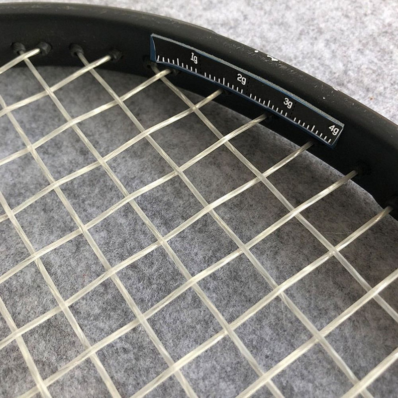 Ρυθμίστε ανθεκτικές 4 τεμάχια ρακέτα τένις Ισορροπία λωρίδες ρακέτα κεφαλής σιλικόνης ταινίες 4g/τεμάχια Αθλητικά προμήθειες DIY Βολικό