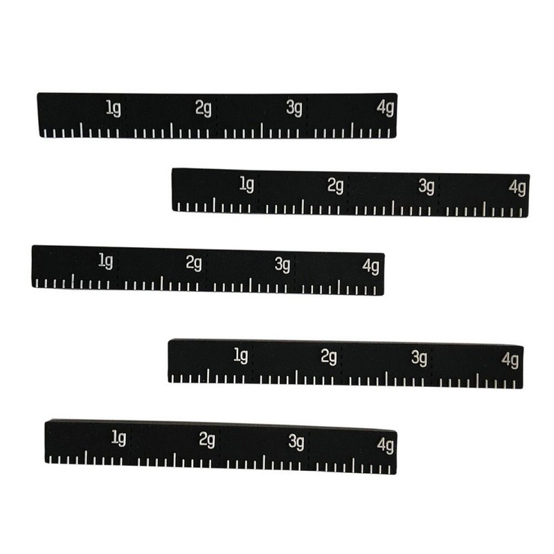 Ρυθμίστε ανθεκτικές 4 τεμάχια ρακέτα τένις Ισορροπία λωρίδες ρακέτα κεφαλής σιλικόνης ταινίες 4g/τεμάχια Αθλητικά προμήθειες DIY Βολικό