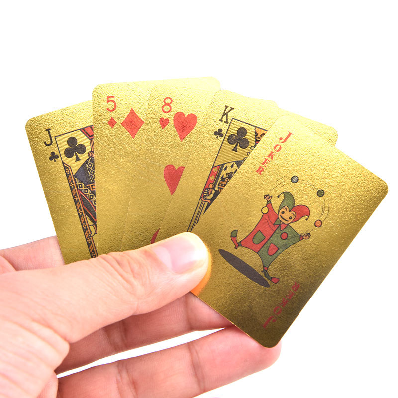 Aranyos mini miniatűr játékok póker MINI játékkártyák 56x37mm miniatűr babákhoz kiegészítő babaház lakberendezési kártyajáték