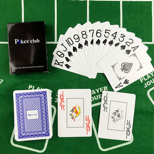 Tipptasemel kuuma pokkeri komplekt, külmakindel veekindel Baccarat Texas Hold`em plastikust PVC mängukaardid punased/sinised PVC pokkeriklubi lauamängud