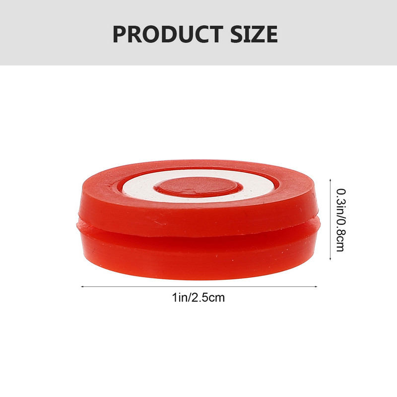 Амортисьор на амортисьор на тенис ракета Амортисьори на вибрации на ракета Силиконови силиконови шокиращи амортисьори Намаляват персонализираната шарка Bullseye