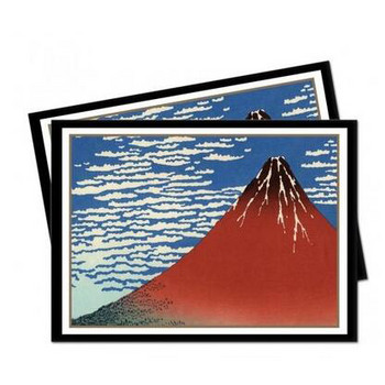 Японско произведение на изкуството The Great Wave off Kanagawa Card Sleeves, Trading Cards Protector Standard Cards Shielder Cover 66x91mm