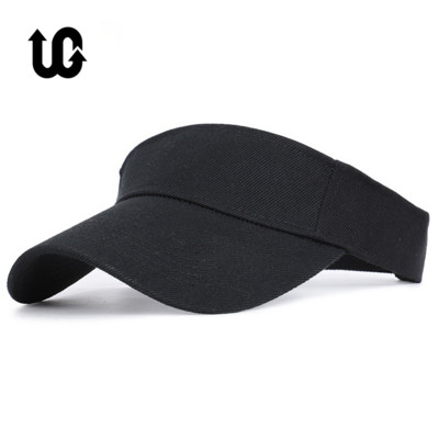 Spring Summer Sports Sun Cap Men` Cap Women Adjustable Cotton Visor UV Protection Top Empty Tennis Golf Running Sunscreen Hat