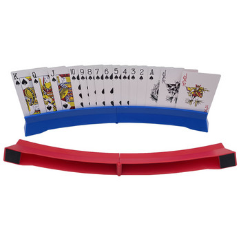 Hot Folding Portable Poker Holders Set Base Lazy Playing Cards Creative Support Κλιπ παιχνιδιών καρτών Οργάνωση Easy Play επιτραπέζιο παιχνίδι