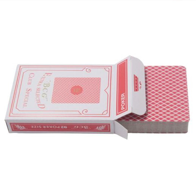 54 mängukaarti Veekindel pokker Solitaire plastist mäng pokker pere meelelahutusmäng lauamängukaart loominguline kingitus 2020