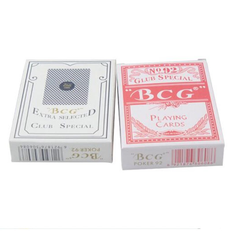 54 mängukaarti Veekindel pokker Solitaire plastist mäng pokker pere meelelahutusmäng lauamängukaart loominguline kingitus 2020