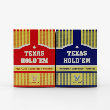 Висококачествена пластмаса Texas Poker Baccarat Настолна игра Настолна игра Карти за игра Развлечение Празнична игра за пиене