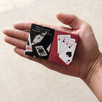 Мини сладки покер карти за игра Творчески детски подарък Аксесоари за пътуване на открито за катерене