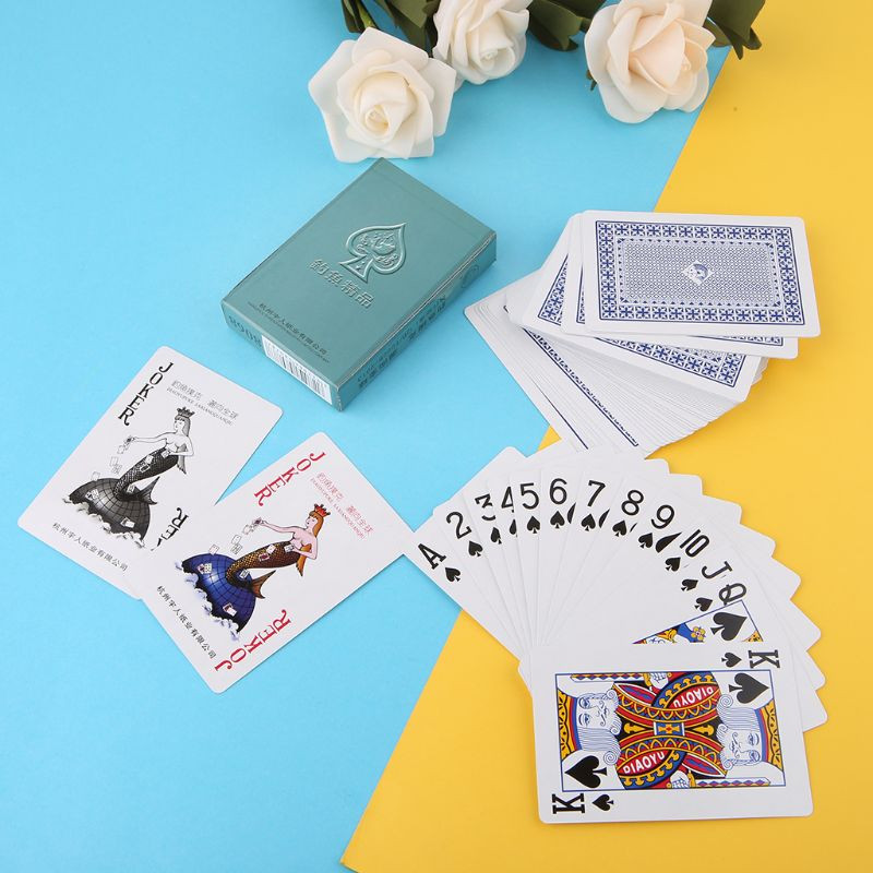 Slepeni marķētas pokera kārtis Perspektīvas spēļu kārtis Burvju rekvizīti Vienkārši, bet negaidīti burvju triki