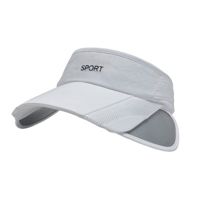 Teniso kepurė Moteriškos skrybėlės Vasarinės tuščios viršutinės kietos kepuraitės nuo saulės Apsauginis kremas nuo saulės Paplūdimio kepurė nuo saulės Moteriška apsauga nuo saulės skydelis tėvams vaikui