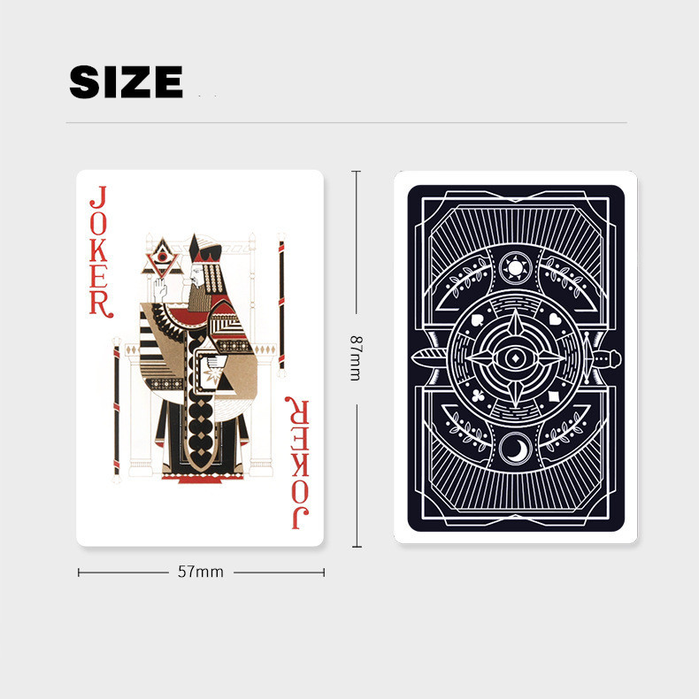 Νέα τραπουλόχαρτα Wolf Poker Cards Παιχνίδια Family Party Διασκέδαση Δώρο L665