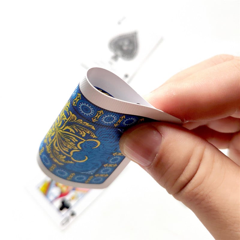 2022. Novi stil PVC pune plastike, vodootporne igraće karte, debele, izdržljive poker karte za igre, set za poker društvene igre, 58*88 mm karte