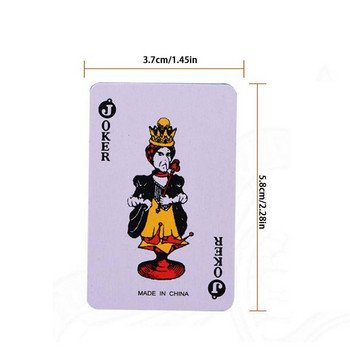 Мини тесте карти Многофункционални мини карти Игра Мини покер карти Карти за игра за тийнейджъри и възрастни Новост Подарък Парти
