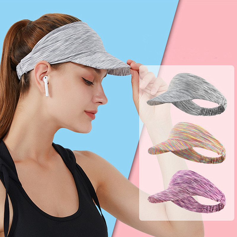 Nyári szabadtéri napálló teniszsapka Sport kerékpáros sapka, légáteresztő futófejpánt