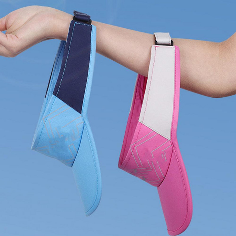 Päikesekübar, tühi top võittav pika äärega suvine päikesevarjumüts välispordi pesapalli tennisevisiiri müts reisispordiks