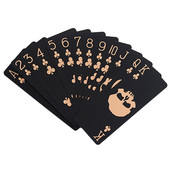 Fluorestseeruvad PVC mängukaardid Magic Waterproof Poker Glow In The Dark Bar Party KTV plastist professionaalsed pokkerikaardid