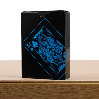 24k kullaga mängukaardipokkeri mängupakk Gold Leaf pokkeriülikond Plastic Magic veekindel kaardipakk Magic Water Gift Collection