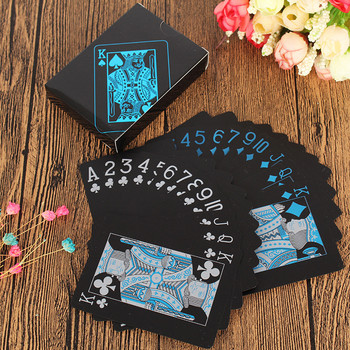 Матирани карти за игра Покер Тесте Покер комплект Пластмасова магическа водоустойчива колода Магическа колекция подаръци Настолна игра Магически пасианс