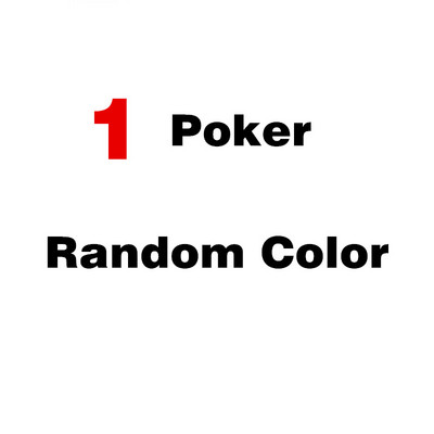 1 pakli műanyag pókerkártyák vízálló játékkártyák Classic Poker L694