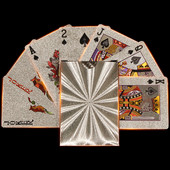 2022 Νέο σχέδιο χρυσού φύλλου 24 καρατίων Auspicious Clouds Poker Entertainment Ομαλό, ανθεκτικό στη φθορά, μαγικά κόλπα επιτραπέζιου παιχνιδιού Texas Baccarat