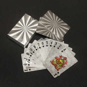 2022 Нов дизайн 24-каратово златно фолио Благоприятни облаци Покер Развлечения Гладка, устойчива на износване Texas Baccarat Настолна игра Магически трикове