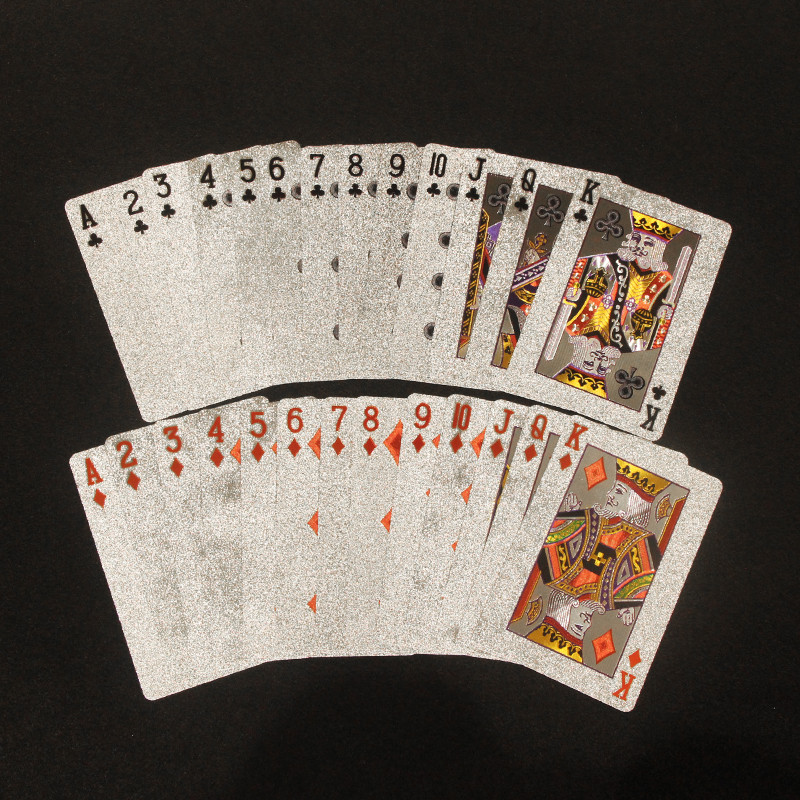 2022 Νέο σχέδιο χρυσού φύλλου 24 καρατίων Auspicious Clouds Poker Entertainment Ομαλό, ανθεκτικό στη φθορά, μαγικά κόλπα επιτραπέζιου παιχνιδιού Texas Baccarat