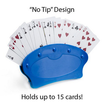 Държачи за карти за игра Мързелива покер основна игра организира ръце за лесна игра Стойка за покер за коледно рожден ден Стойка за карти за игра