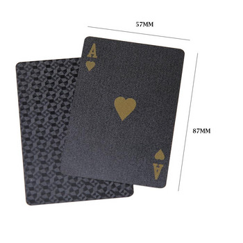 Пластмасова игра на карта за игра на покер Умело производство Превъзходно качество Мултифункция против надраскване Издръжлив творчески подарък