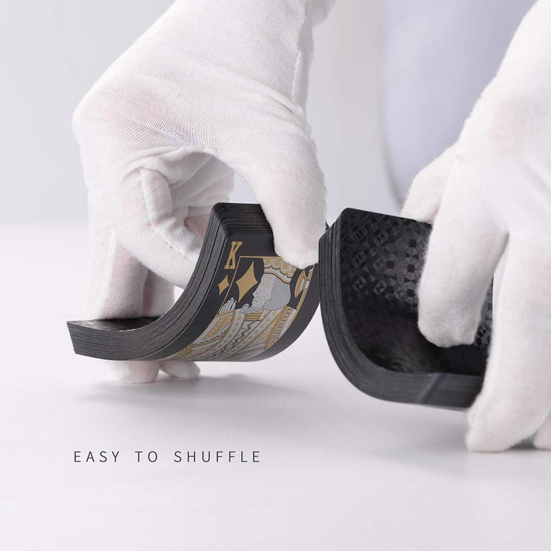 Cărți de joc Joc de poker din plastic Fabricare cu pricepere Calitate superioară Multifuncțional Anti-zgârieturi Durabil Cadou creativ