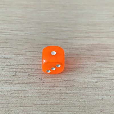 20GAB 6 pusēji pārnēsājami galda spēļu kauliņi 14 MM akrila apaļa stūra galda spēle kauliņu ballīšu azartspēļu kubi digitālie kauliņi