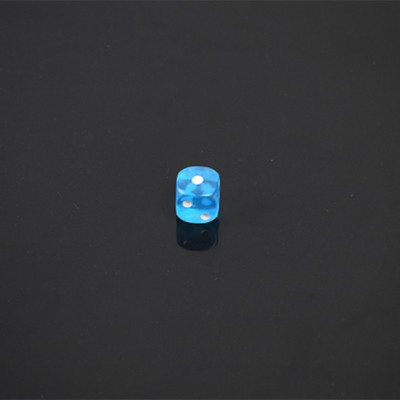 10 tk/14 mm akrüülist läbipaistev 6-poolne täring, 10 värvi kvaliteetne mängutäring klubi-/peo-/peremängude jaoks