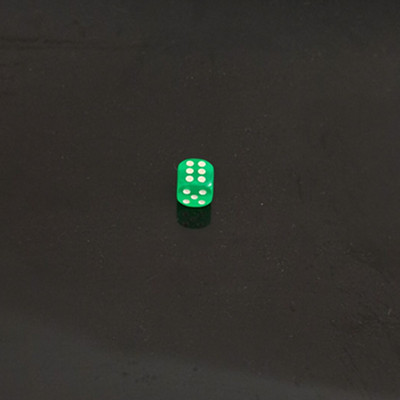 10 tk/14 mm akrüülist läbipaistev 6-poolne täring, 10 värvi kvaliteetne mängutäring klubi-/peo-/peremängude jaoks