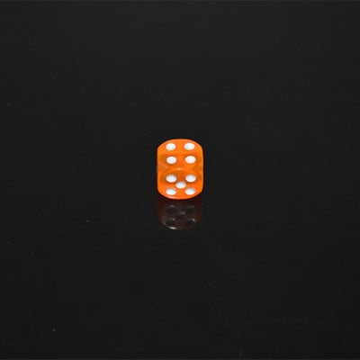 10 tk/14 mm akrüülist läbipaistev 6-poolne täring, 10 värvi kvaliteetne mängutäring klubi-/peo-/peremängude jaoks