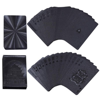 Пластмасов комплект покер карти за игра Тесте Водоустойчиви карти за игра Семейна настолна игра за възрастни