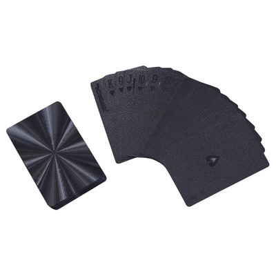 Műanyag készlet póker játékkártya pakli Vízálló játékkártya Felnőtt családi társasjáték